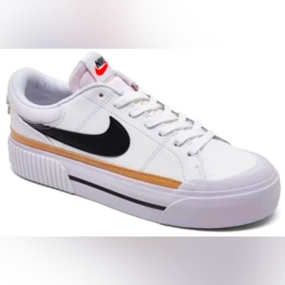 Nike Court Legacy Lift Platform Sneakers Size 9.5 NWOT MSRP $94.99 - Picture 1 of 7